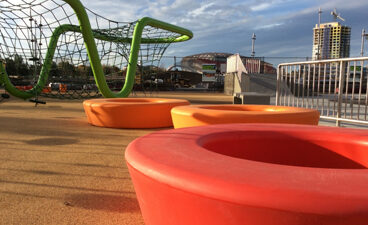 Image of the Children's Play Area at TD place.