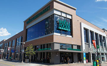 Image of Whole Foods front door at TD Place.