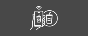 food & beverage ordering icon dark