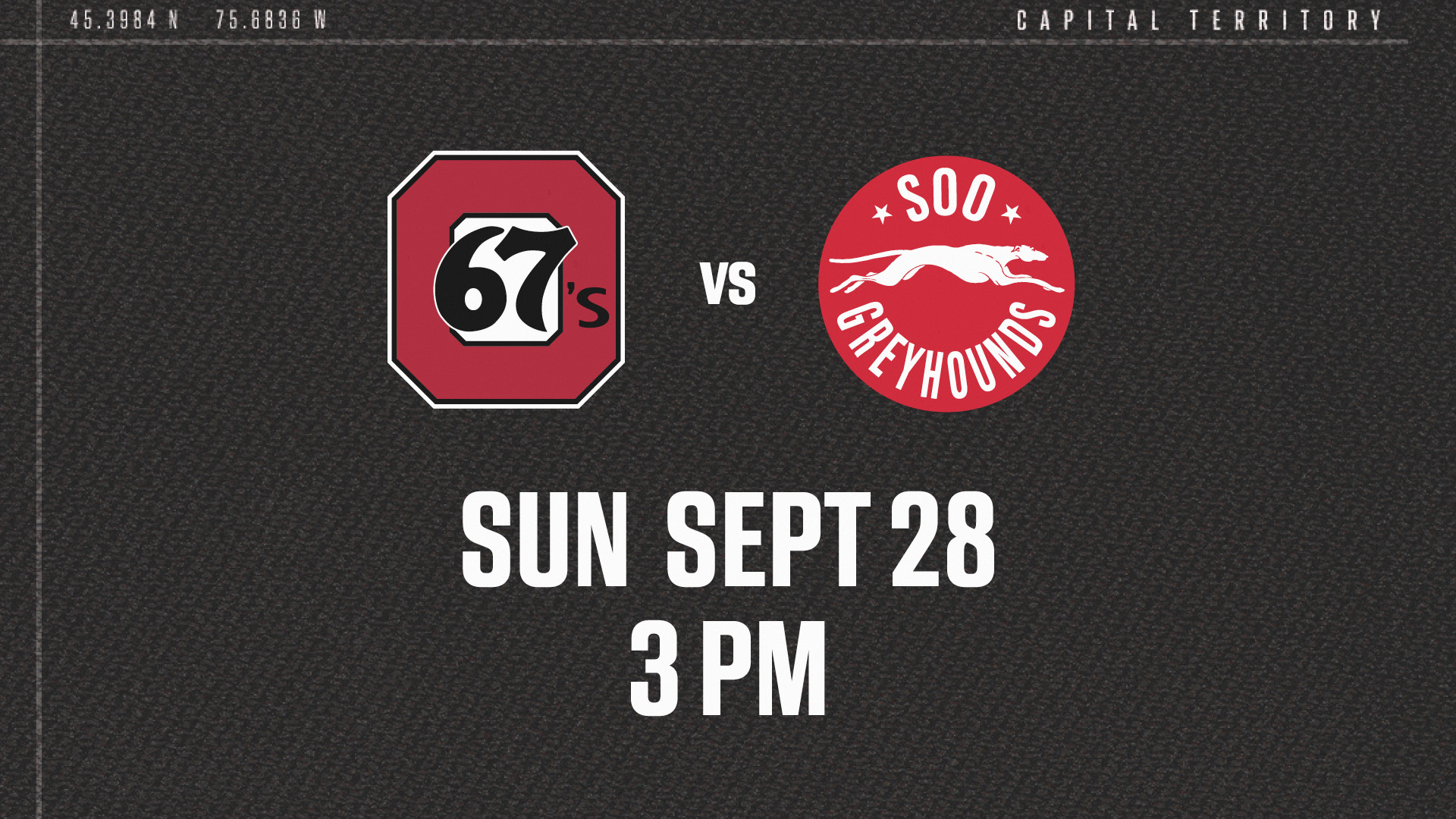 67s Vs. Soo Greyhounds