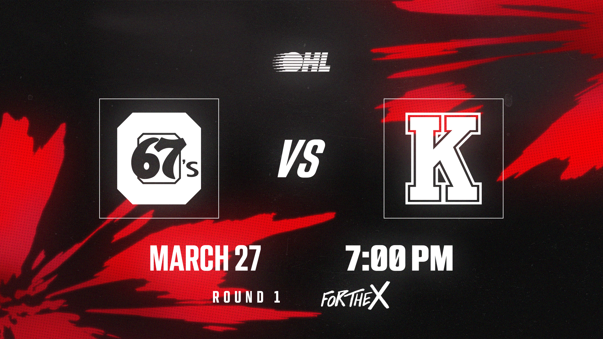PLAYOFFS: 67's vs. Kingston Frontenacs | Round 1, Game 1 🏒